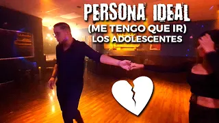 Persona Ideal (Me Tengo Que Ir) - Los Adolescentes | Salsa by Reggie & Melitza ❤️