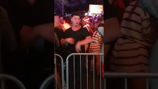Lad does crazy dance moves at festival | CONTENTbible #Shorts