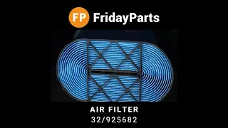 Air Filter Element Main 32/925682 for JCB 3CX Backhoe Loader