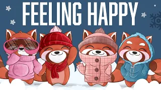 Feeling Happy Winter Music - Upbeat Morning Music to Wake Up & Feel Happy During this Winter Season