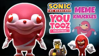 Figura del MEME de KNUCKLES - Edición: SAN VALENTÍN | Colección YouTooz Sonic - TOY SHOTS (2023)