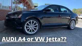 Mounting Audi wheels on my VW Jetta TSI! (Satisfying!)