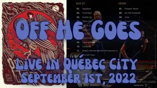 Pearl Jam - Off He Goes - Live - Québec City 09/01/2022 - Videotron Centre