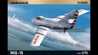 Mig-15 : In Box Review : Eduard : 1/72 Scale