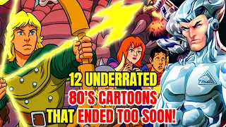 12 Insanely Underrated 80s Cartoons That Ended Too Soon!