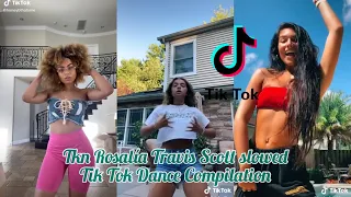 Tkn Rosalía Travis Scott slowed version ~ Tik Tok Dance Compilation