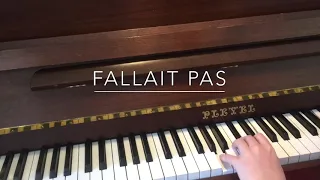 FALLAIT PAS (COVER PIANO)  - CELESTUDIO