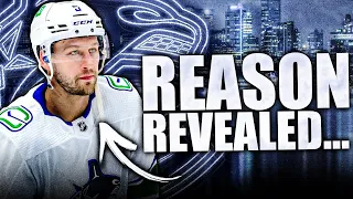 WE NOW KNOW THE REASON THE CANUCKS COULDN'T MAKE ANY TRADES… (Vancouver Updates, Tucker Poolman)