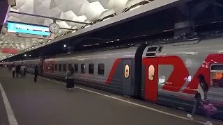 Отправление поезда №245А Санкт-Петербург - Ейск