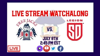 New England Free Jacks vs. San Diego Legion | MLR Final LIVE STREAM Watchalong | Bozo6 & Friends