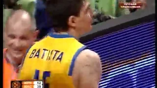 Maccabi - Siena Montepaski (Final Four Moscow 2008),2nd half