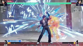 KOF XV: Combos con Kyo