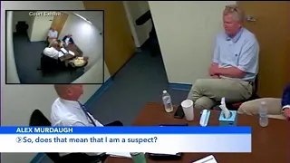 Never-before seen interrogation video of Alex Murdaugh