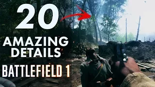 20 AMAZING Details in Battlefield 1