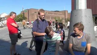 6. september 2013 - Helbredelser på gågaden i Vejle
