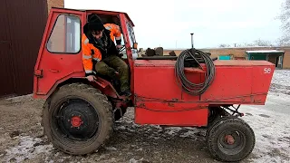 Мы чем то похожи на островок из СССР! Жизнь и работа наших механизаторов!