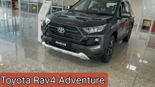 Обзор Toyota RAV4 Adventure 2022 год из ОАЭ в Россию