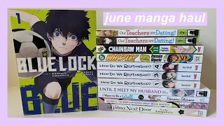 collective manga haul & unboxing - june 2022