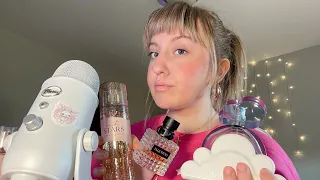 ASMR Perfume Collection🌸 (glass tapping & whispering)