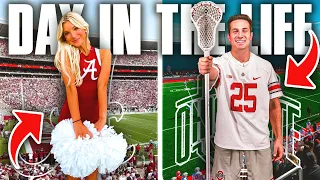 D1 Athlete Day in the Life | Alabama vs Ohio State