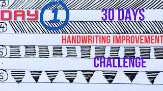 English Handwriting improvement 30 Days challenge | How to improve handwriting | #handwriting