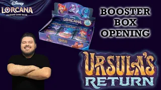 THE ENCHANTED HITS CONTINUE! | Lorcana Chapter 4 Ursula's Return Booster Box Opening! #lorcana