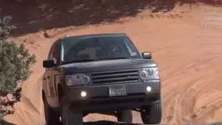 Опасный подъем в гору МОАБ Юта США автоэкспедиция land rover 2012