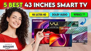 Best 43 inch 4K Smart TV in 2024 | Best 43 Inch TV in India 2024