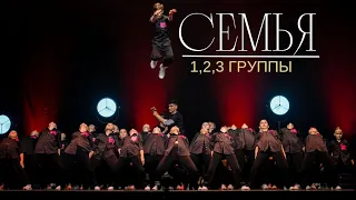 "СЕМЬЯ" 1,2,3 группы отчётный концерт студии Аллы Духовой Тодес Адлер лето 2023