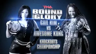 TNA Bound For Glory: Awesome Kong is Prepping for the Knockouts Title Match Tonight.