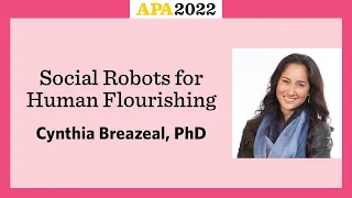 Social Robots for Human Flourishing with Cynthia Breazeal, PhD