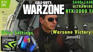 Call of Duty: WARZONE | RTX ON | Ultra Settings | RTX 2080 Ti | i9 9900k 5GHz | ULTRAWIDE 3440x1440