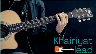 Best Khairiyat Guitar Lead Music |Chhichhore |Arijit Singh |Guitar Tabs