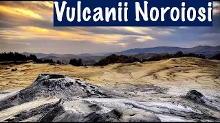 Atractie unica in Romania: Vulcanii Noroiosi din Drona. Filmare aeriana.