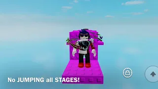 Brick’s no jump per difficulty chart obby all stages!