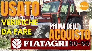 FIATAGRI 80 90 VERIFICHE DA FARE PRIMA DELL'ACQUISTO #fiatagri #8090 #trattori #tractor #tutorial