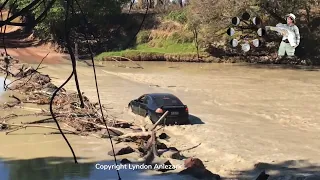 A Commodore (car) and Crocodiles at Cahill’s Crossing