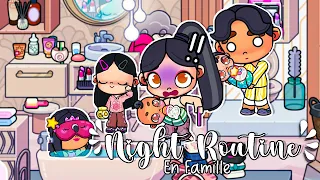 NIGHT ROUTINE D'UNE FAMILLE RICHE DANS UNE VILLA SUR AVATAR WORLD