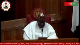 LIVE SENATE PLENARY