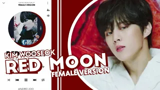 KIM WOOSEOK - RED MOON | FEMALE VERSION