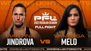 Martina Jindrova vs Vanessa Melo | PFL 3, 2022