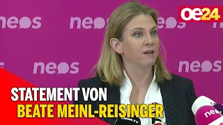 NEOS fordern Rücktritt: Beate Meinl-Reisinger zu Blümel-Affäre