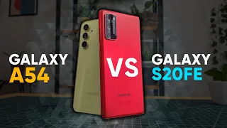 Samsung A54 vs Samsung S20 FE | COMPARATIVA | Dos excelentes teléfonos de gama media!