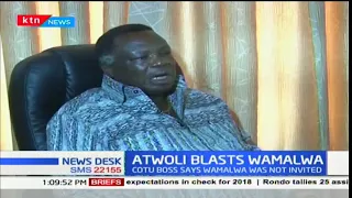 Atwoli Blasts Wamalwa:Cotu boss lashed out at CS Eugene Wamalwa