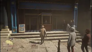 Red Dead Redemption 2 visiting cinema