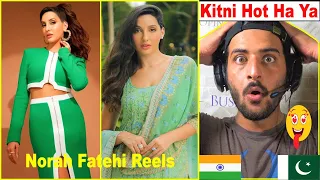 Pakistani React On Nora Fatehi New Instagram Reels | Hot Reels