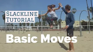 Slackline Tutorial: Basic Beginner Moves