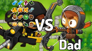 God Boosted Crossbow Master VS. Quincy: Dad of Quincy