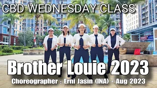 CBD | Brother Louie 2023 | LINE DANCE | High Beginner | Erni Jasin