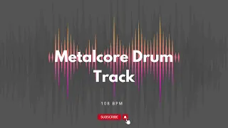 Metalcore Drum Track in the style of #spiritbox